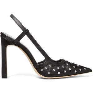 Michael Kors Alora Sling Back Heel In Black