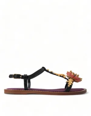 Florale Versierde Sandalen Model La10367