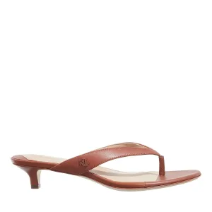 Lauren Ralph Lauren Sandalen met hak – Francesa Sandals Heel Sandal in bruin