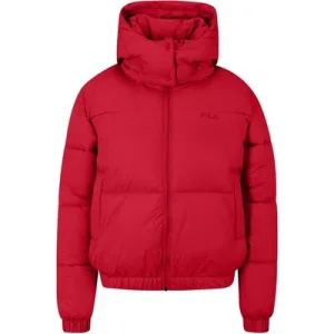 FILA Buchen Cropped Puffer Jacket True Red