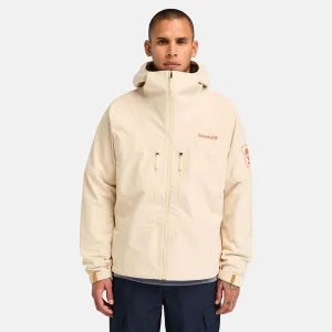 Men’s Timberland Caps Ridge Mobi Flex Tech Waterproof Jacket in Natural
