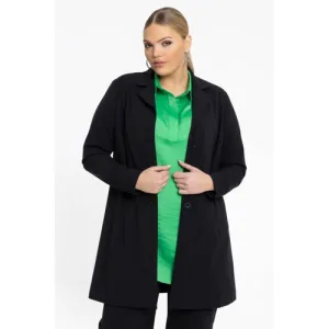 YOEK regular blazer zwart