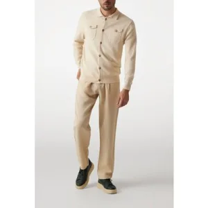 GUESS Cardi Shacket Swtr Biscotti