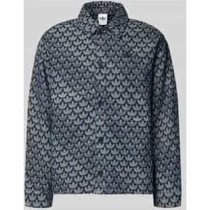 adidas Originals Regular fit jack in denimlook, model ‘Monogram’