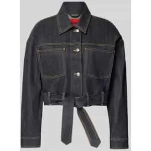 HUGO Oversized jeansjack van katoenmix, model ‘GALATA’