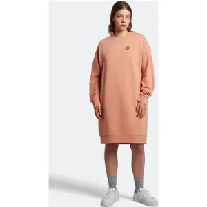 Lyle & Scott Sweatshirt Dress W795 Dusty Peach