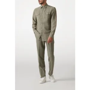 GUESS Harry It Collar With Mossy Green