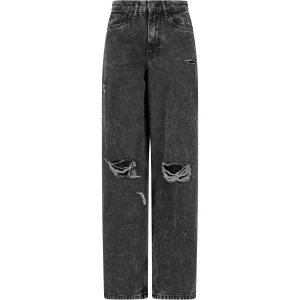 Damesjeans met wijde pijpen Urban Classics Distressed 90’s