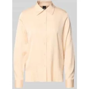 Boss Regular fit blouse met lange mouwen van zijdemix, model ‘BONYA’
