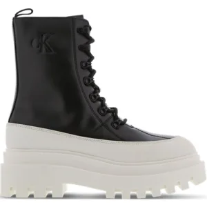 Calvin Klein Flatform Lace Up Sneakers Dames – Zwart –