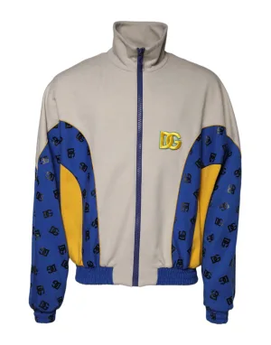 Kleurblokken Zip-up Jacket