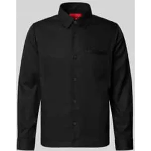 HUGO Regular fit overhemdjack van een mix van lyocell en katoen, model ‘ENOCK’