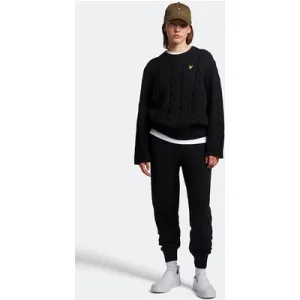 Lyle & Scott Chunky Cable Jumper Z865 Jet Black