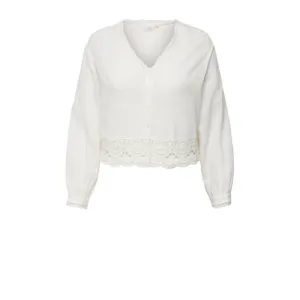 ONLY CARMAKOMA blouse wit broderie