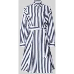 Polo Ralph Lauren Getailleerde blousejurk van puur katoen