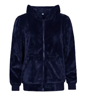 Heat Holders – Heren Soul Warming Zachte Fleece Lounge Hoodie – Marineblauw