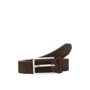 SELECTED HOMME leren riem SLHGERT donkerbruin