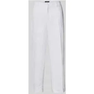 Lauren Ralph Lauren Loose fit stoffen broek van een mix van linnen en viscose, model ‘SENDON’