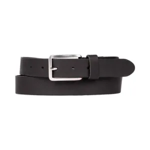 Petrol Industries leren riem zwart