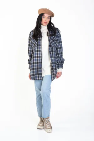 Controleer oversized shacket