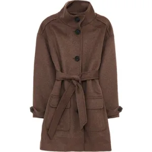 White Stuff Hopewell Coat Mid Brown