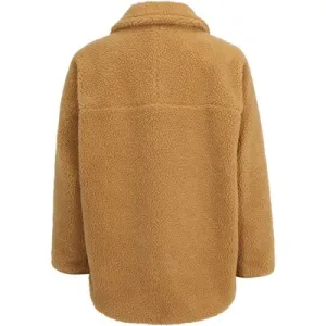 FILA Borovany Sherpa Jacket Iced Coffee