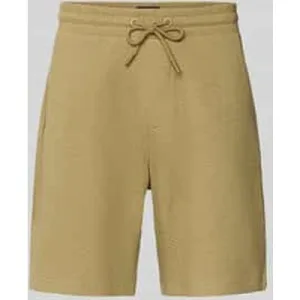 MCNEAL Relaxed fit sweatshort met structuurmotief