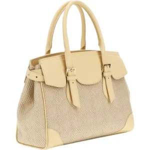 GUESS Diana Medium Satchel Ecru’