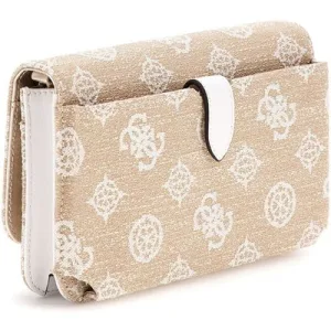 GUESS Loralee Hobo White Logo