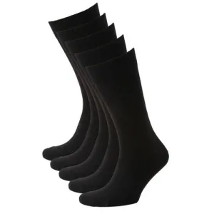 Anytime sokken – set van 5 zwart