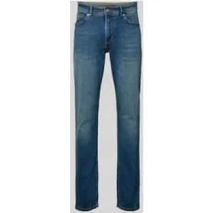 Christian Berg Men Straight fit jeans met merkdetail