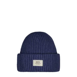 Barts gebreide muts donkerblauw