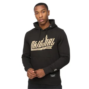 Crosshatch Mannen Jampstead Hoodie (Zwart)