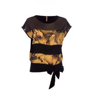 Top met paneeldetail van Conquista Fashion