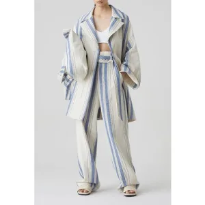 Closed Oversized Coat Jackets & Coats Ecru