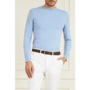 GUESS Essential Garment Faint Sweater Blue