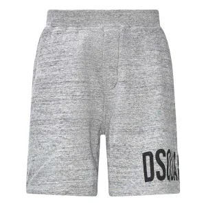 DSquared2 Heren Relaxed Fit Vrijetijdsshort (Grijs)