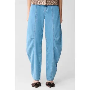 Shoeby barrel jeans light blue denim