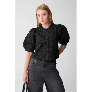 Shoeby gebloemde blouse zwart