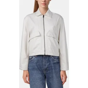 Timberland Strafford Washed Canvas Jacket Vintage White