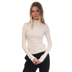 Women’s Diesel Turtle Neck Top in White