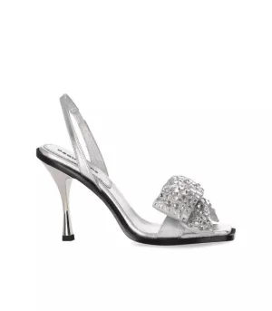 Dsquared2 Sandalen – Holiday Party Silver Heeled Sandal in zilver