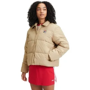 FILA Leila Puffer Coach Jacket Cornstalk