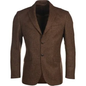 River Woods 2 Btn Flap Pkt Blazer Brown