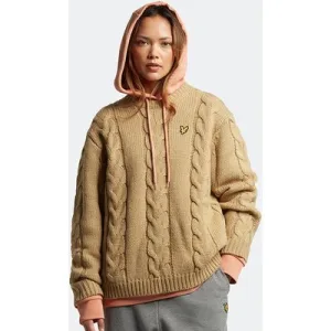 Lyle & Scott Chunky Cable Jumper W802 Warm Tan