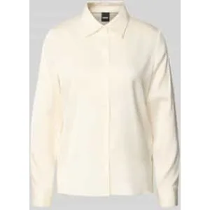 Boss Regular fit blouse met lange mouwen van zijdemix, model ‘BONYA’