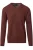 Casa Moda Casual Fit Trui V-halsrood, Effen