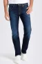 MAC Regular Fit Jeans Marine, Effen