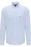 Fynch-Hatton Casual Fit Overhemd lichtblauw, Ruit