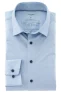 OLYMP Luxor Modern Fit Jersey shirt lichtblauw, Effen